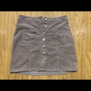 Button up skirt